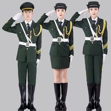 学生升旗仪式升国旗班服装升旗手国旗护旗队乐队礼服表演服合唱服