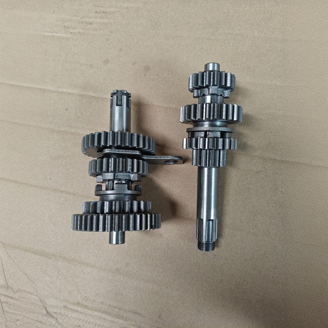 atv沙滩车四轮摩托车配件 50-110cc卧式3 1档齿主副轴档位齿轮