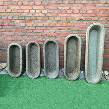 老石槽马槽小猪槽户外流水摆件多种规格旧石槽现货供应
