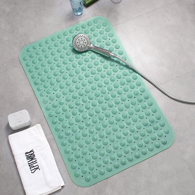 Summer Bathroom Non-Slip Mat Pvc Non-Slip Floor Mat Hotel Bathroom Cylinder Foot Mat Massage Mat Bath Non-Slip Sucker Mat