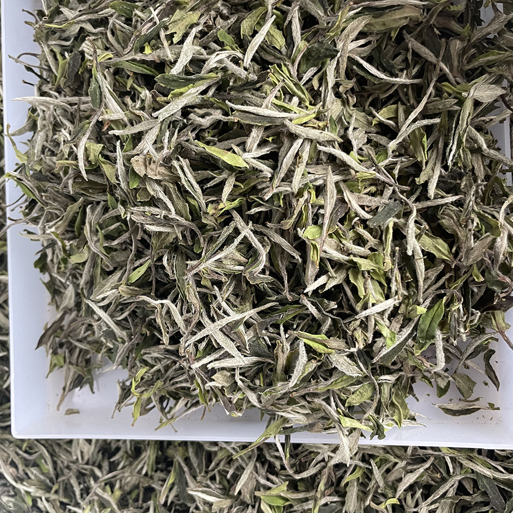 厂家批发2023年福鼎白茶白牡丹王高山头采新茶春茶日晒散装白茶叶