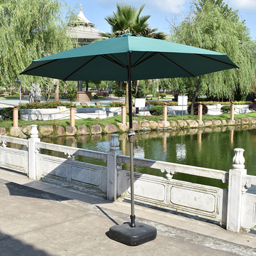 遮阳伞庭院户外桌椅带伞组合室外院子露天大太阳伞中柱伞商用昌悦