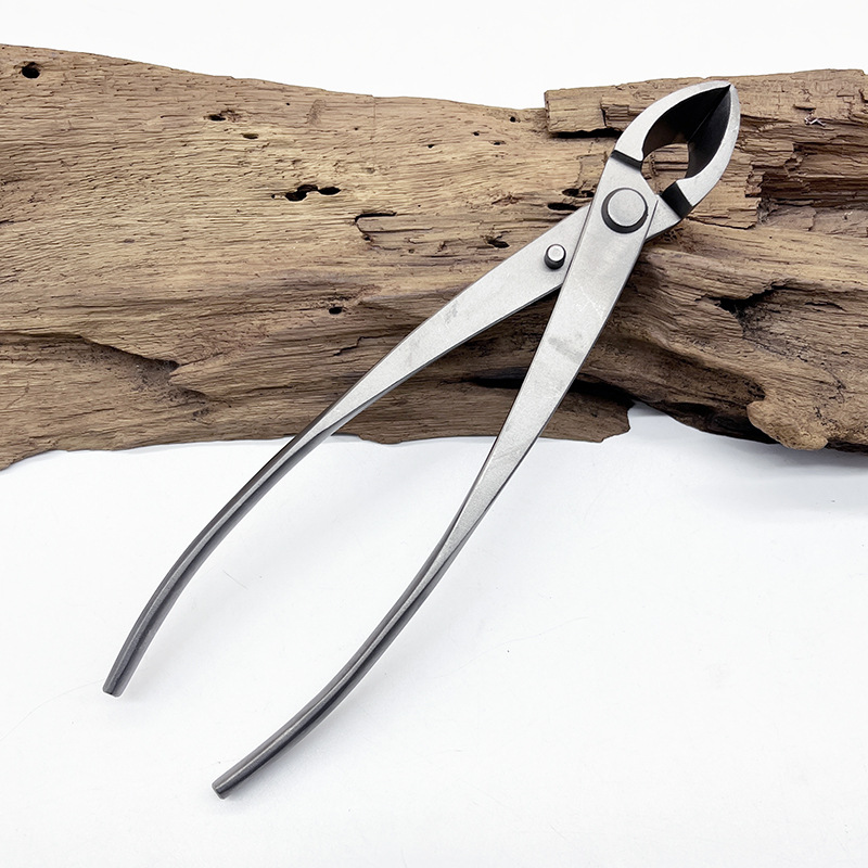 盆景工具球剪园艺剪210mm盆景造型球形剪斜口剪 叉枝剪盆景工具