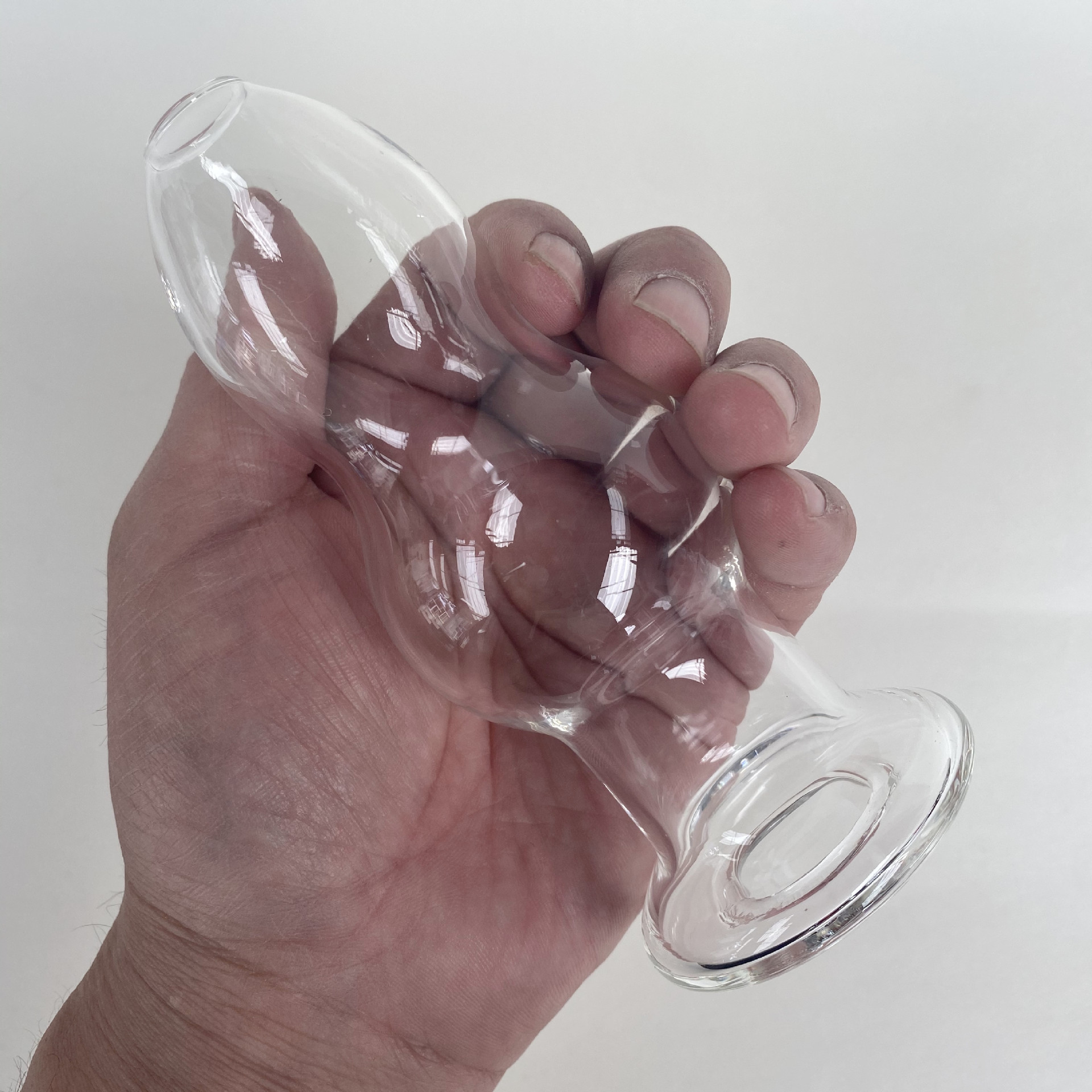 5款透明中空玻璃肛塞 透视肛塞 大号玻璃肛塞 空心肛塞成人用品