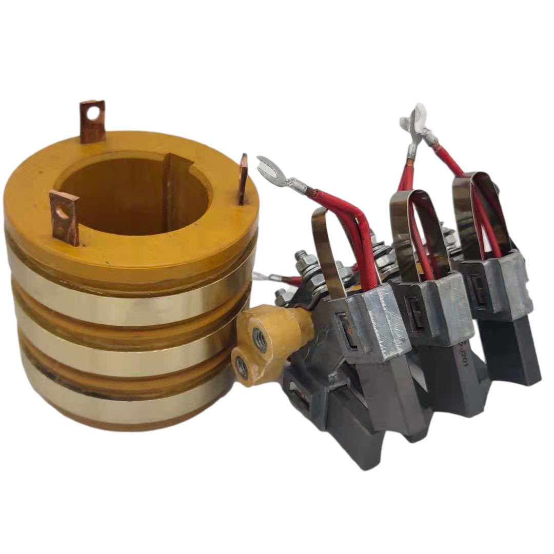 绕线起重电机集电环 铜制滑环 yzr集电环-阿里巴巴