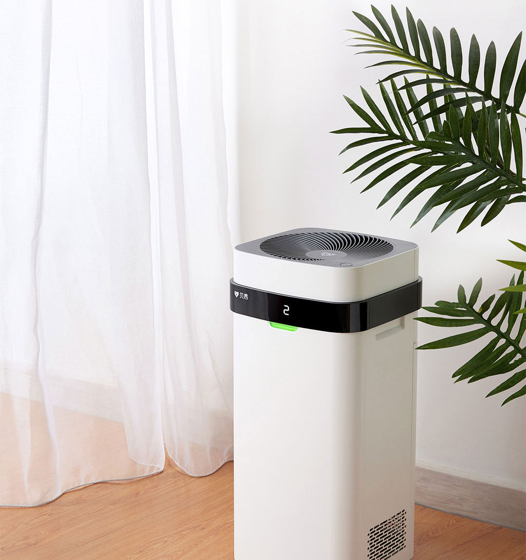 贝昂无耗材空气净化器x3(m)(h)智能除甲醛出雾霾家用办公