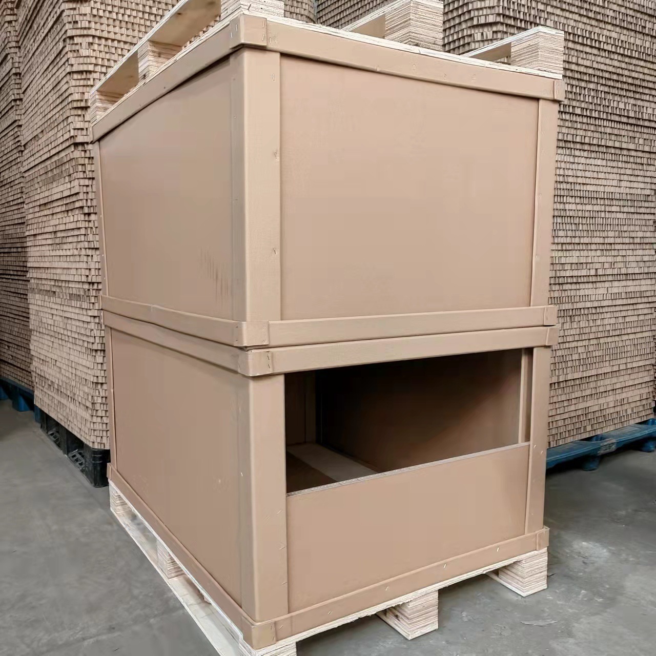 蜂窝箱蜂窝纸箱防撞防潮抗压纸箱重物运输包装纸箱