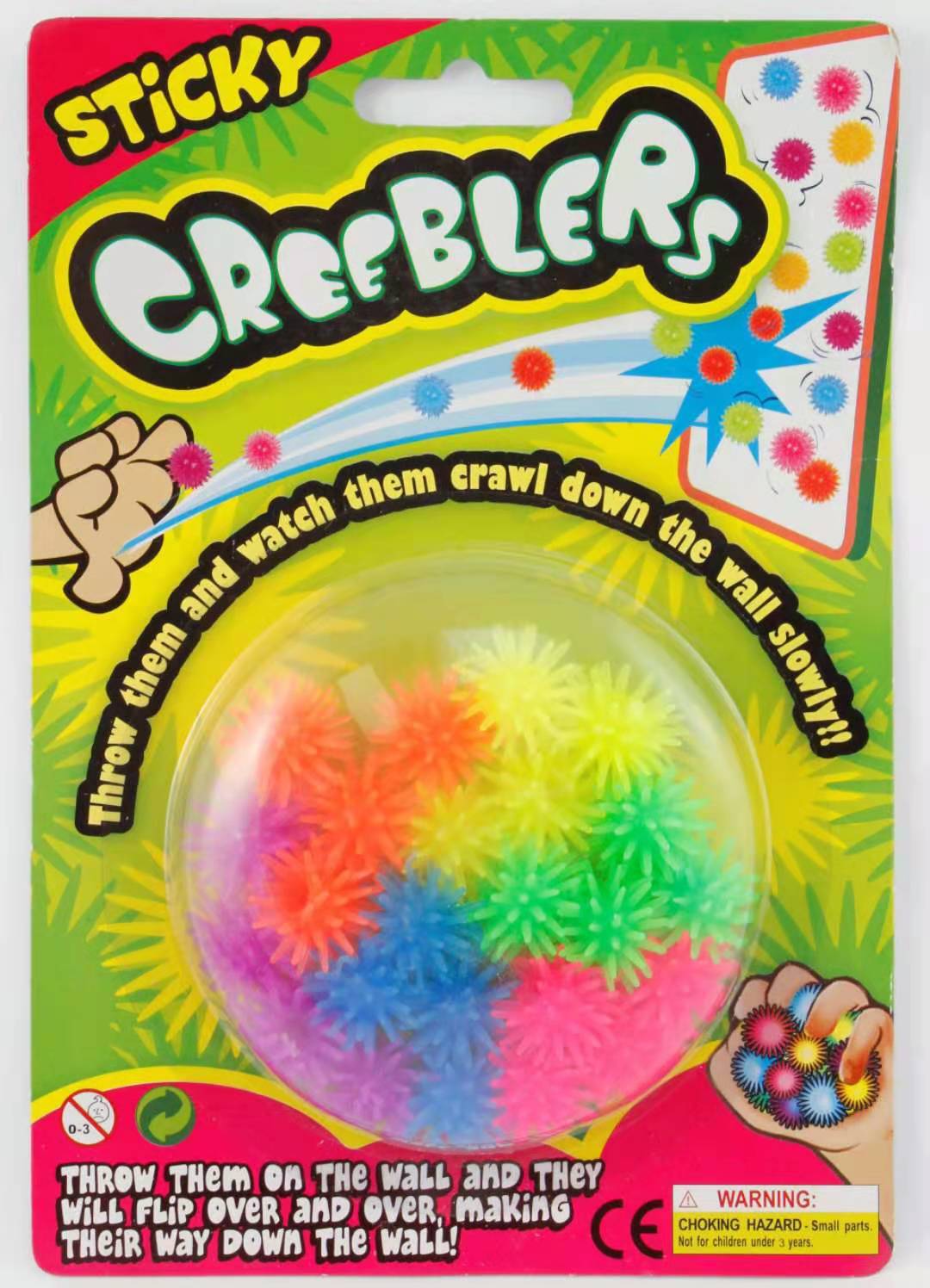 热搜粘粘乐 小刺刺球 魔法糖果球 厂家直销颜色多样热销产品玩具