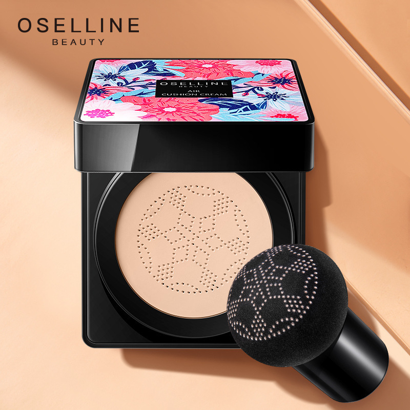 欧采莲轻润无瑕蘑菇气垫美颜霜面部彩妆护肤保湿透气蘑菇头化妆品