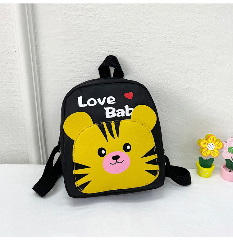 Cute Animal Canvas Children Backpack Early Education Class Gift Kindergarten Small School Bag Boys and Girls Baby Children Backpack