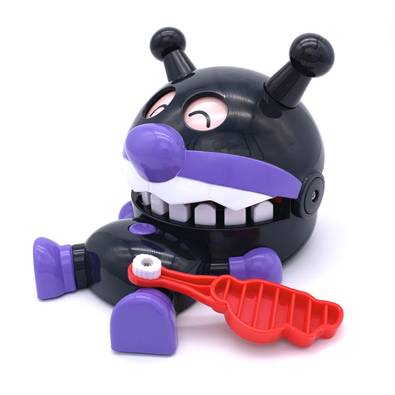 儿童整蛊细菌超人咬手指玩具 亲子儿童拔牙游戏 新奇特减压玩具