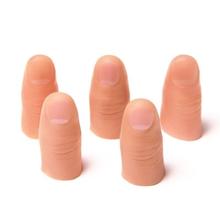 真模指拇中套指新具款指防滑断表演食指胶指手假手指头跨境专供代