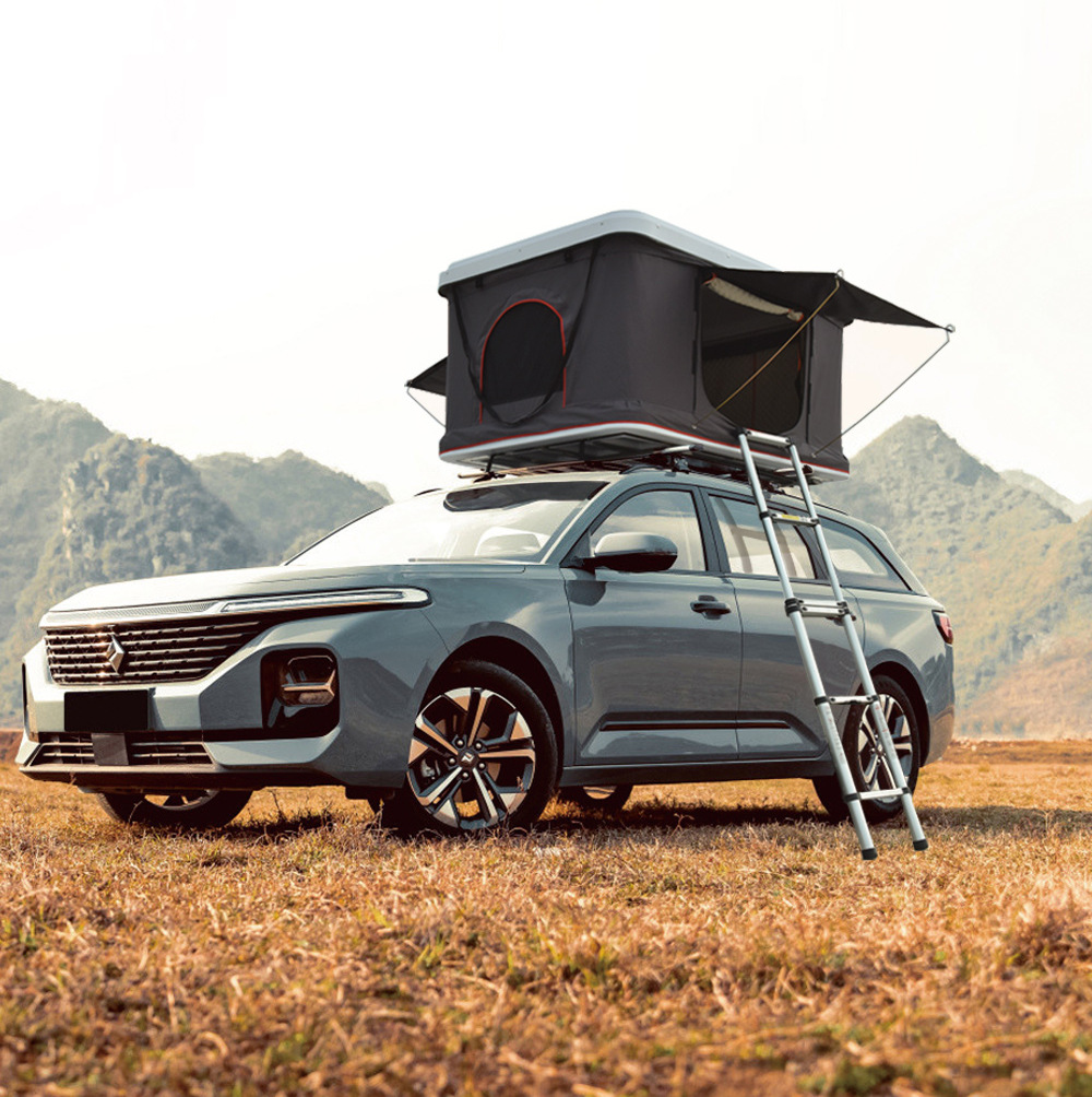 云游牧车顶帐篷 加绒四季款suv轿车通用型自驾游露营车载帐篷直销