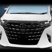 适用23款丰田ALPHARD/VELLFIRE 40系机盖饰条外饰改装埃尔法改装