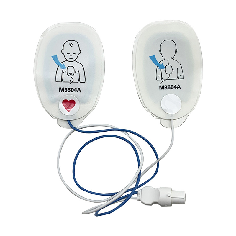 原装aed电极片m3504a 一次性儿童 aami/iec 除颤电极贴片