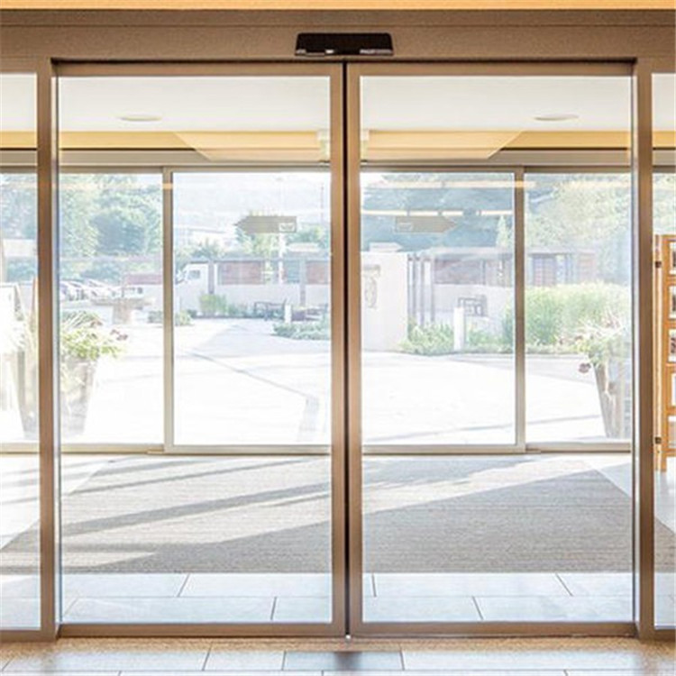 云蜗智能磁悬浮自动门电动玻璃极窄边框移门自动感应门机组轨道