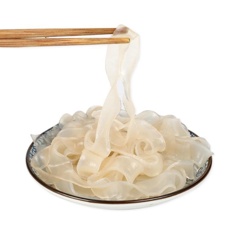 大拉皮红薯粉土豆粉凉皮干货水晶宽粉干拉皮散装拉皮东北拉皮