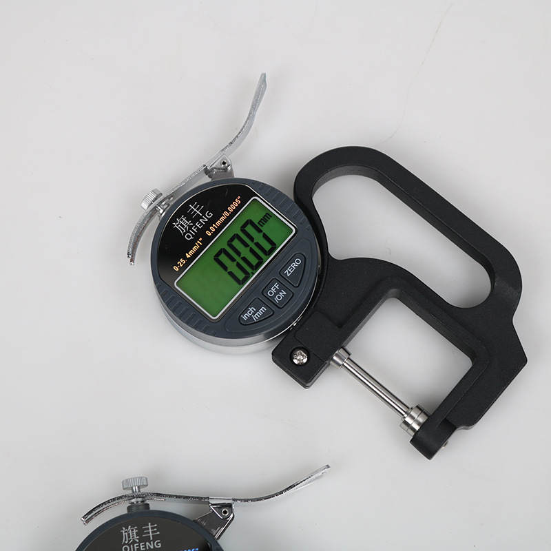 批发测厚仪指针式测厚规 便携测厚尺测量珍珠钢板平头尖头不锈钢