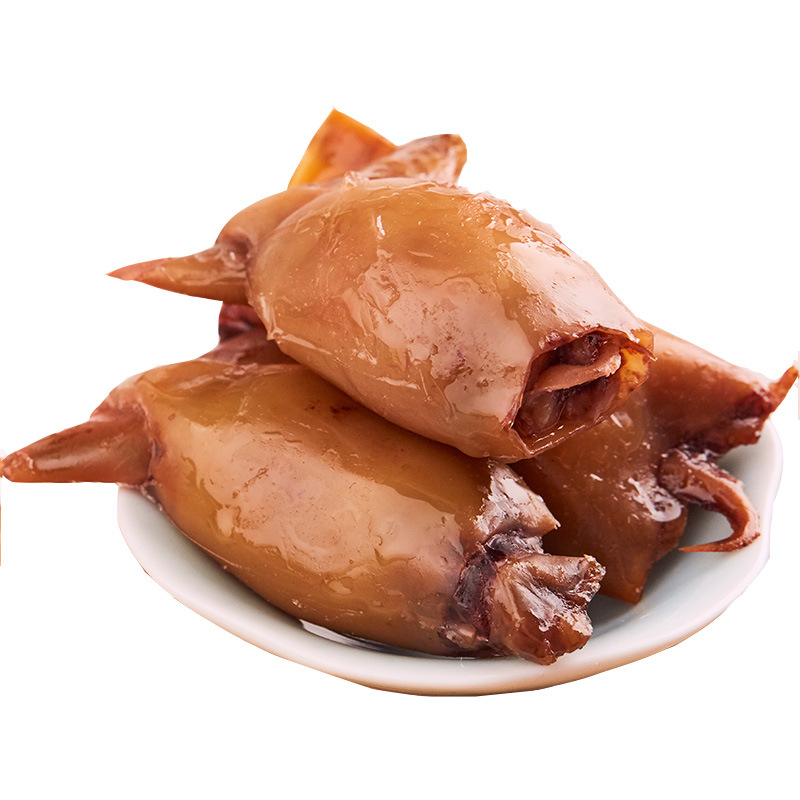 舟山烧烤鱿鱼仔500g袋装香辣带籽墨鱼仔即食海鲜零食休闲食品小吃