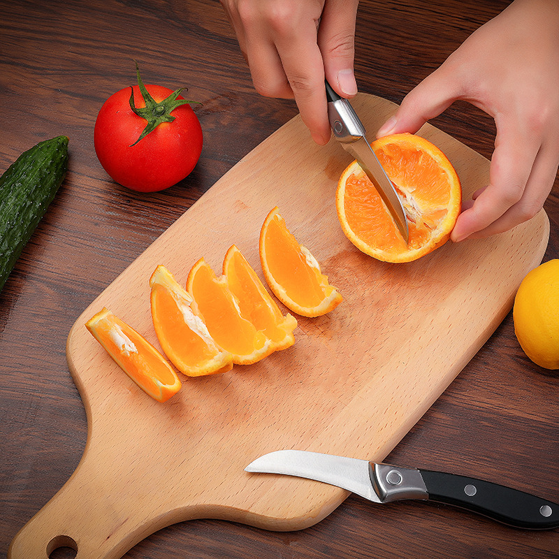 SST Fruit Knife Elbow Fruit Knife Household Kitchen Convenient Knife Peeler Multi-Functional Melon and Fruit Peeler