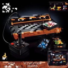 兼容乐高创意系列雅达利2600游戏机模型儿童拼装拼装积木玩具礼物