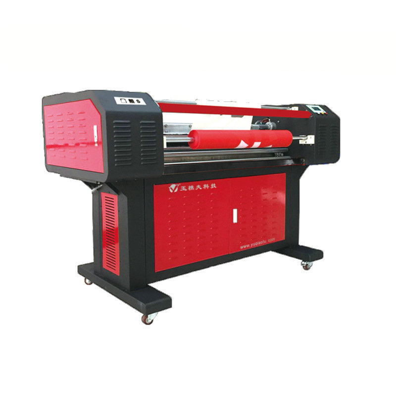 玉樵夫激光色带条幅机实心杆打印头可互换180米/小时 1000s条幅机