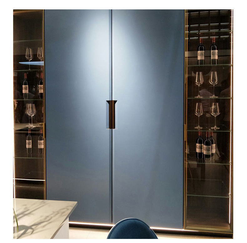 定制橱柜门亚克力系列 整体橱柜定制 现代简约高光板柜门