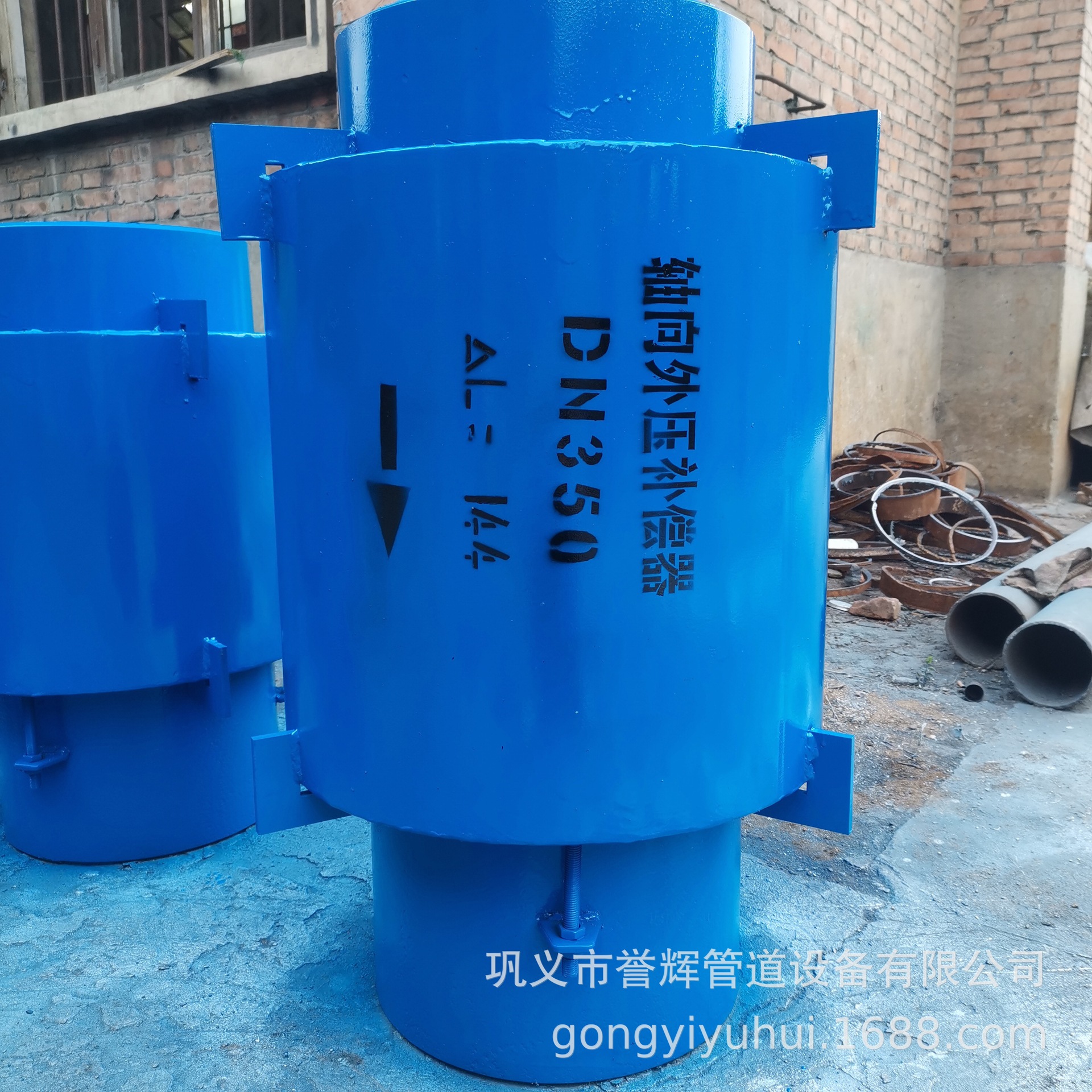 厂家订制直埋式内压轴向型波纹补偿器 直埋外压金属波纹膨胀节