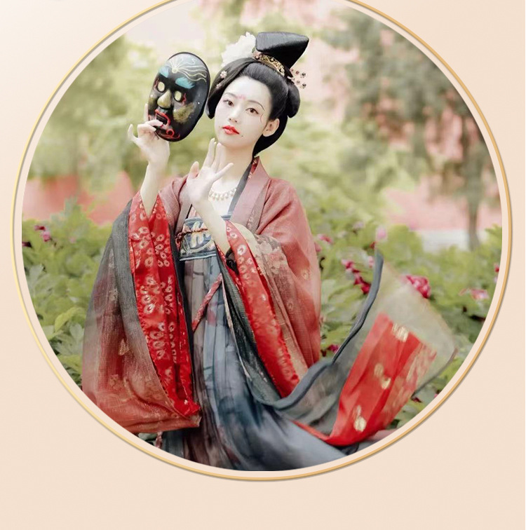 古风汉服假发包古装假发发髻唐风大小单刀半翻刀髻汉服唐魏晋假发