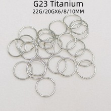 钛合金G23Titanium鼻环鼻钉简约耳钉耳环唇环纹身人体穿刺饰品