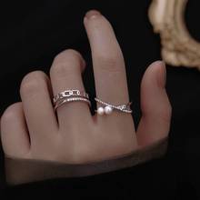 定制韩版个性女戒指配饰指环 小众设计时尚感简约风戒指