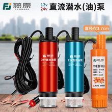 藤原电动抽油泵柴油12v24V通用抽水泵抽油机小型加油枪油抽子机器