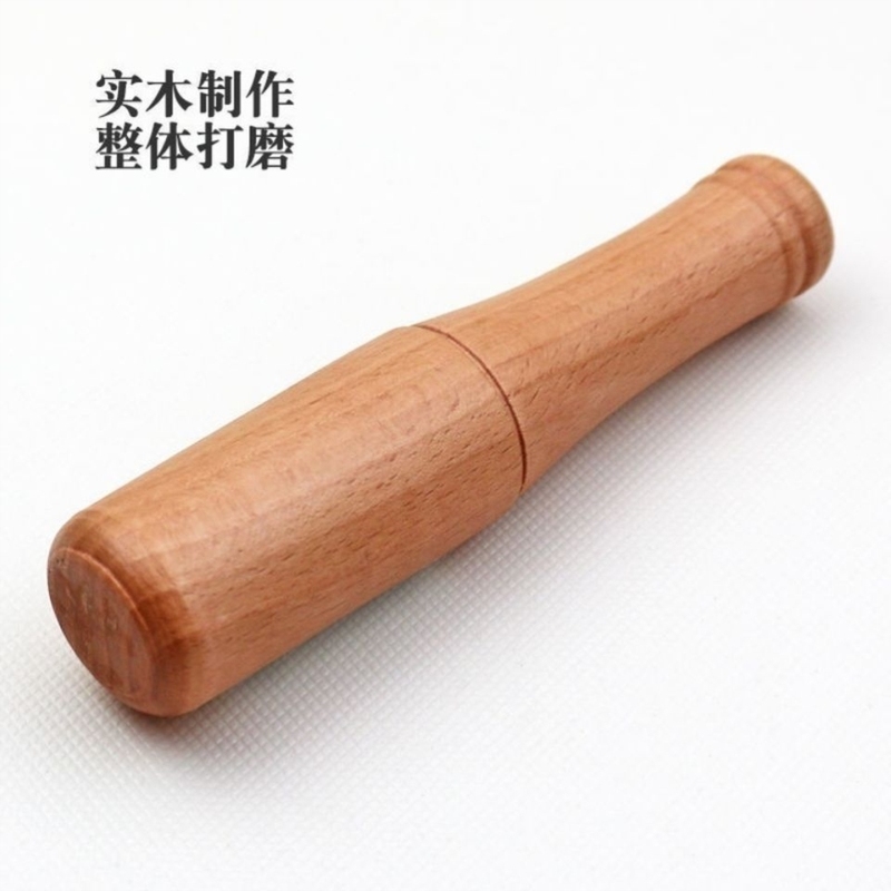 老式实木捣蒜槌锤棍子研磨棒原木家用手动辅食中药捣药杵蒜把研磨