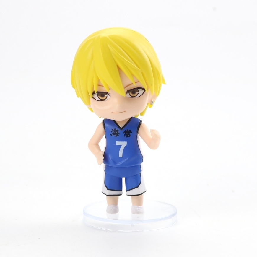 2代6款黑子的篮球青峰赤司哲也火神公仔手办男生礼物蛋糕品摆件