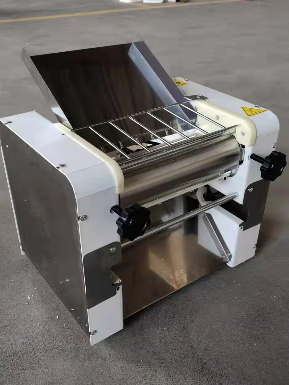 商用不锈钢电动压面机 大台式300静音揉面匠面机自动拉面机