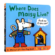 小鼠波波住在哪里Where Does Maisy Live英文原版绘本儿童英语书