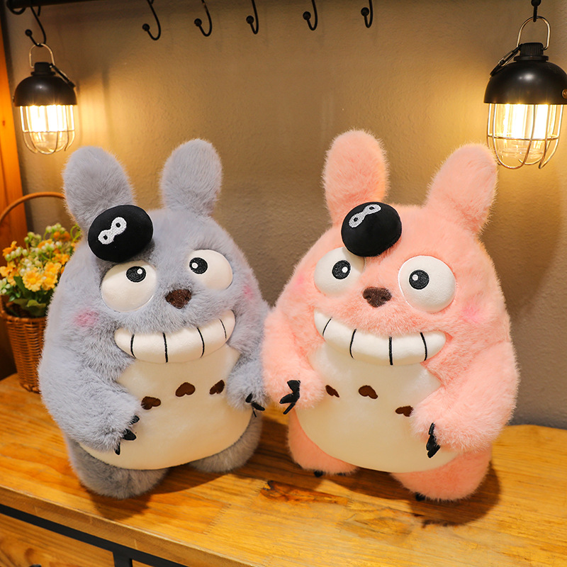 龙猫公仔站款毛绒玩具儿童生日礼物哄睡大号玩偶跨境抓机娃娃兑换