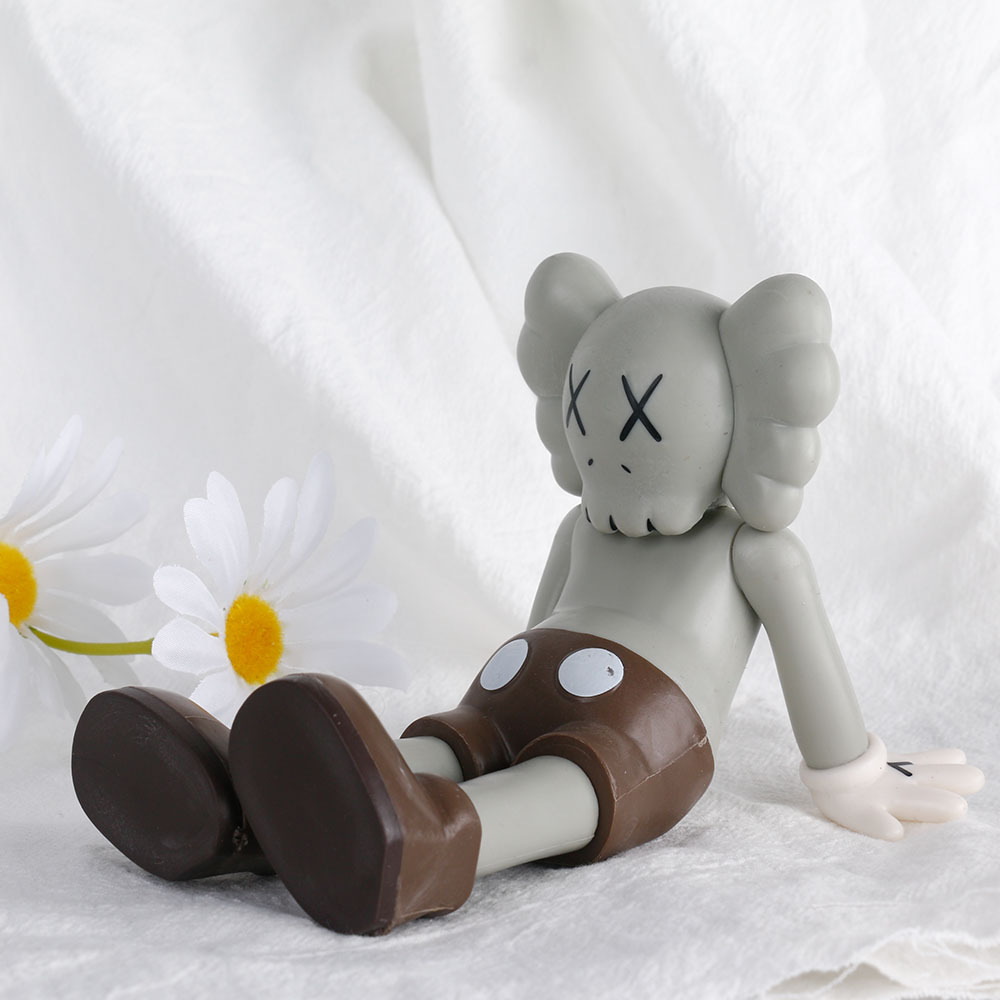 网红潮流实心pvc卡通考斯手办模型 手机支架车载公仔景品蛋糕摆件