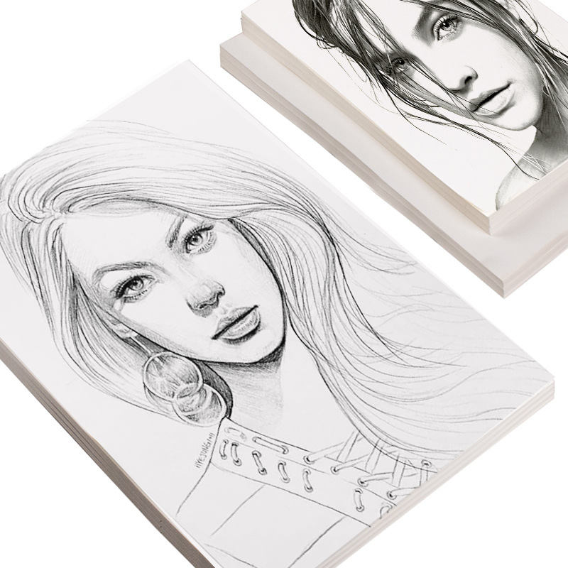 全开2开素描纸2k铅画纸大张超大1开1k半开对开整开画画纸美术批发