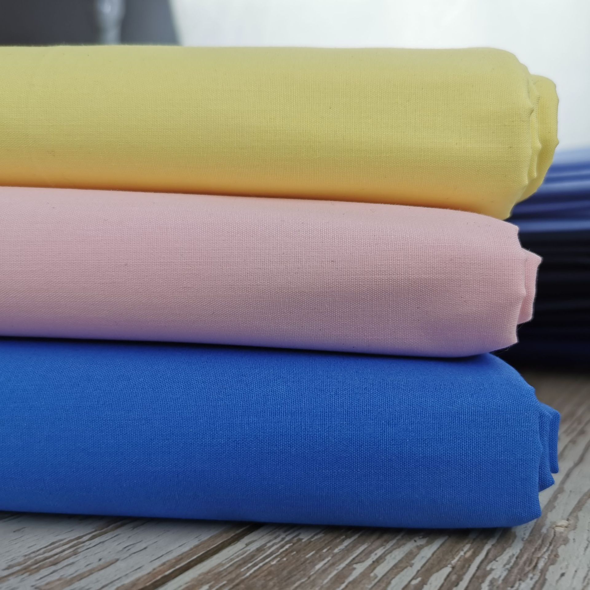 全年热销 涤棉平纹88*64服装兜布 tc混纺长车府绸口