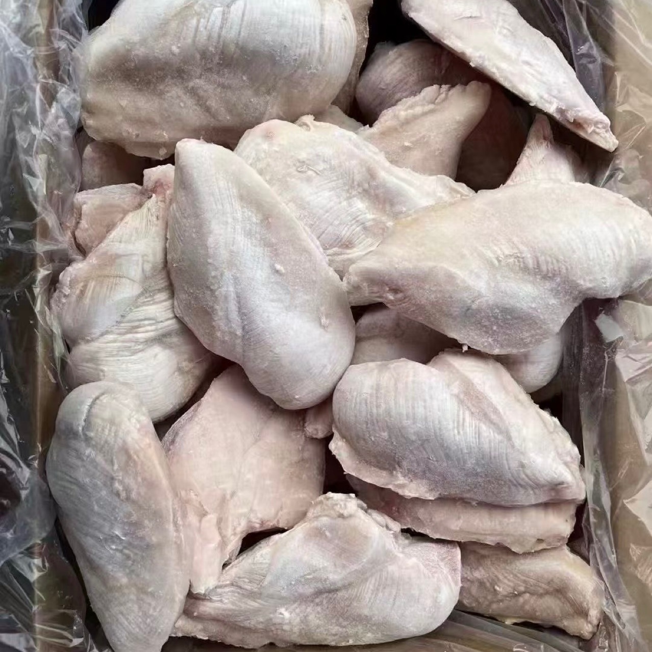 单冻鸡胸冷冻鸡胸肉去皮精修单冻大胸9.7kg/件?成都冻货食材批发