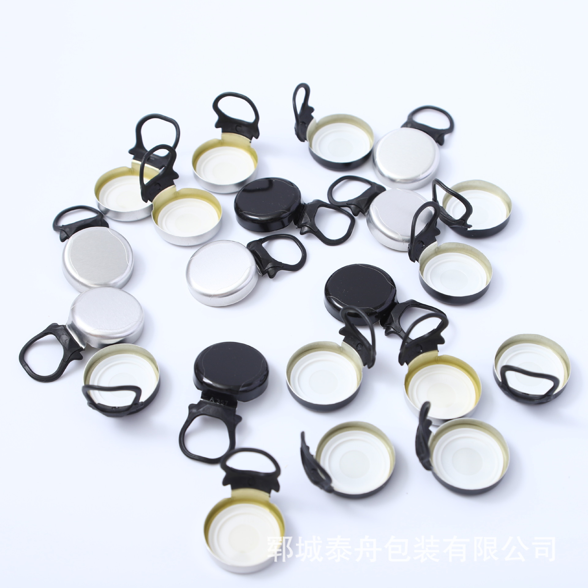 现货酒瓶多功能啤酒饮料拉环盖铝拉盖各种规格logo可印金属侧拉盖