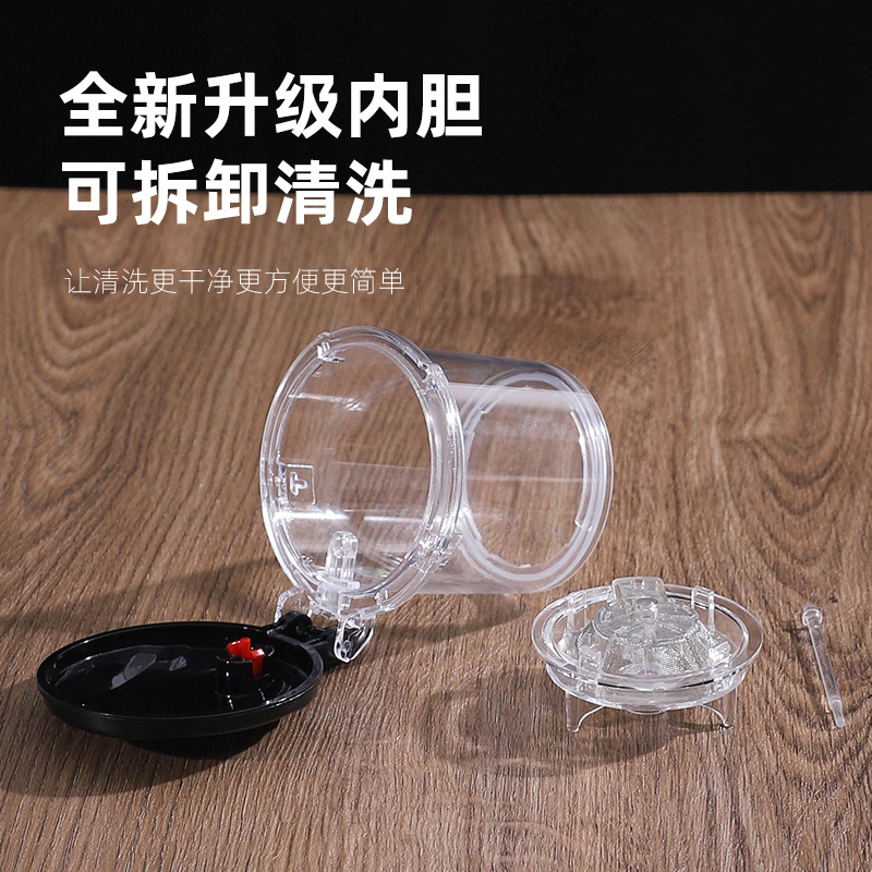 Tea Cup Tea Water Separation Household Filter Tea Maker Thick Glass Tea Set Cup Kung Fu Elegant Cup Teapot