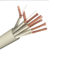 射频同轴电缆SYV-75-2-1*8高频  8芯同轴电缆线 无氧铜高清视频线