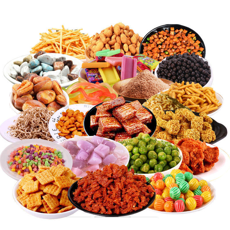 90后儿时的零食8090怀旧大礼包老式辣条小卖部糖果膨化休闲小食品