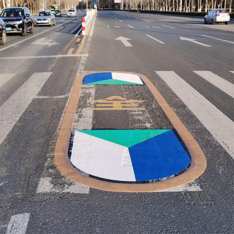 厂家供应防滑耐磨人行道安全岛地面标识贴预成形反光标带量大从优