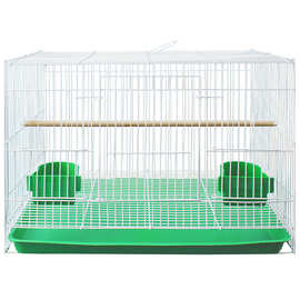 新品画眉鸟洗澡笼虎皮鹦鹉鸟笼大号大型八哥玄凤家用铁艺繁殖