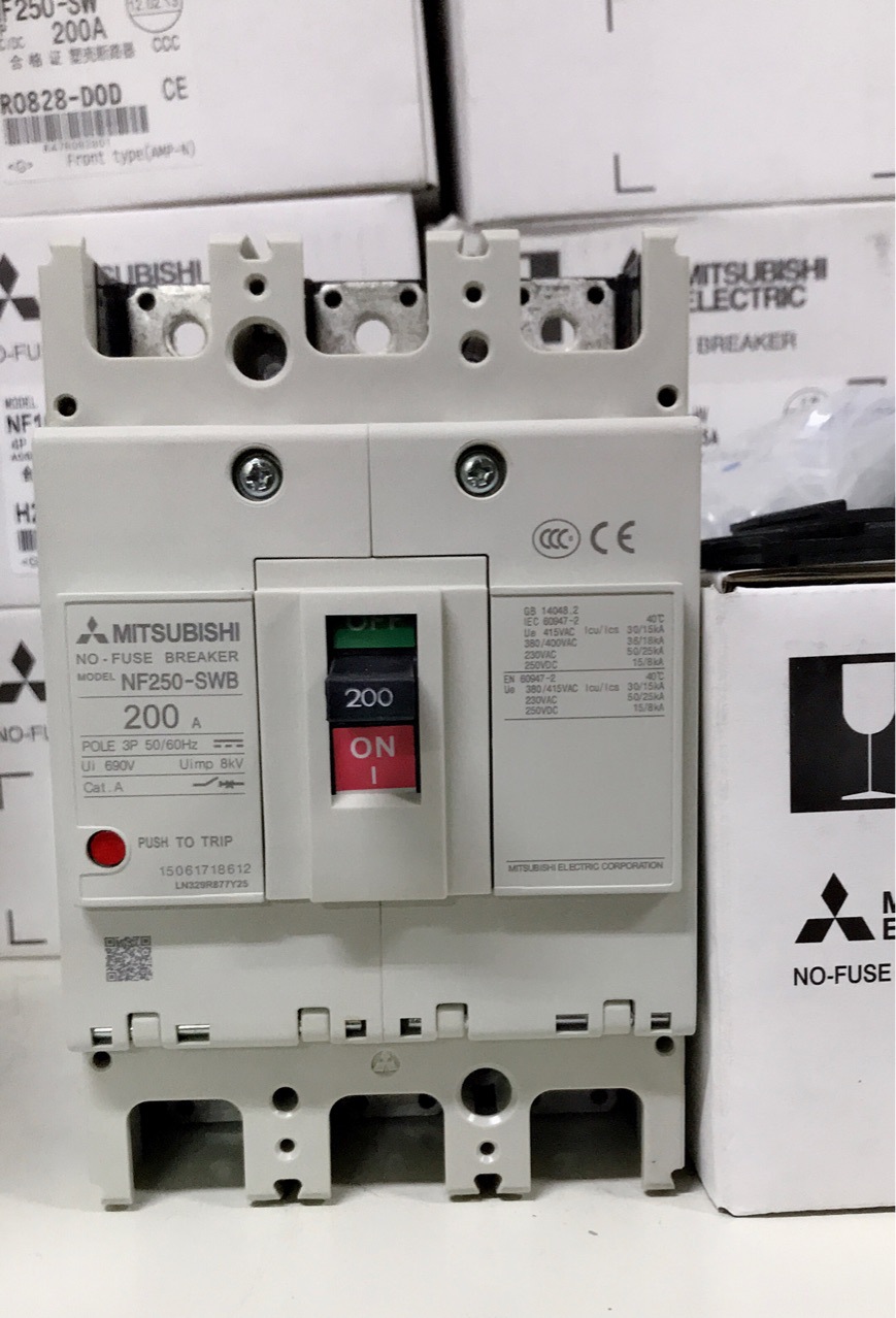 mccb 塑壳断路器nf250-sxv nf160-sxv 3p 150a 200a225a现货