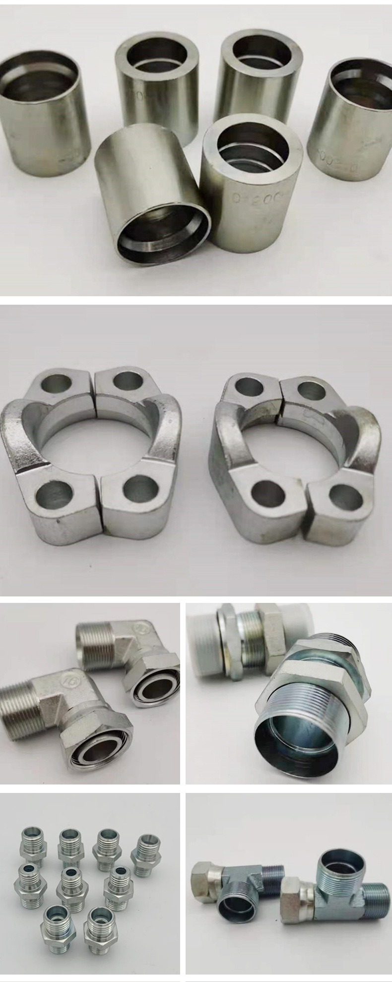 伊顿接头轻型密封扣压式高低压软管接头装载机空压机使用