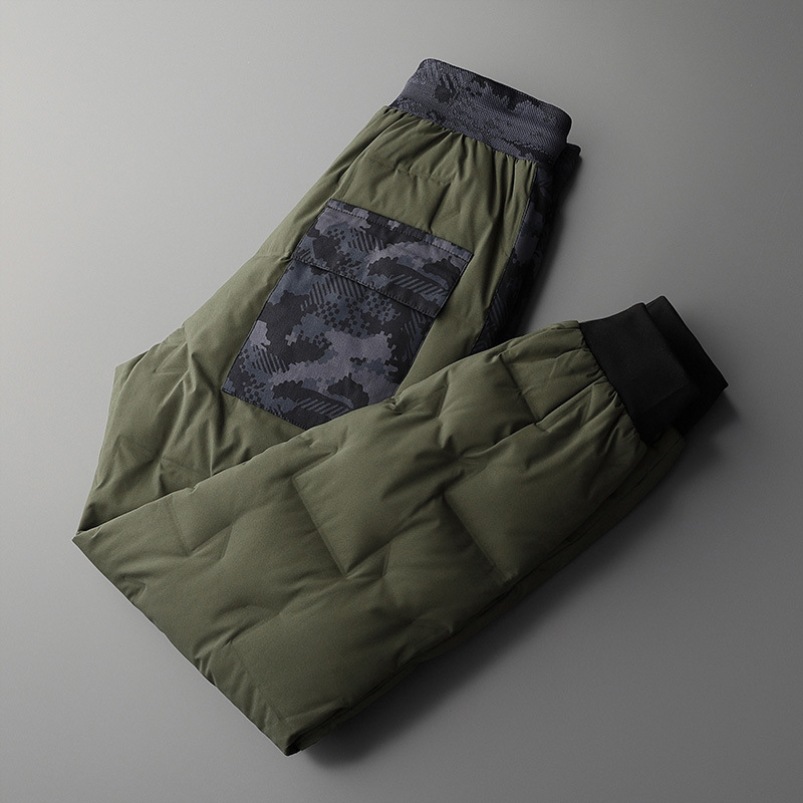 东北零下30—40度防寒羽绒裤男超厚滑雪裤哈尔滨漠河旅游保暖装备